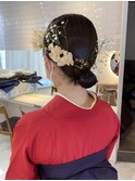 横浜／卒業式／アレンジ／横浜駅近/着付け