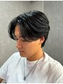 ハイプ 三宮(HYPE) センターパート/ニュアンスパーマ/曲がる縮毛矯正/カルマパーマ