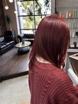 アールトゥーヘアー(art To Hair) レッドカラー/ダブルカラー/ロングヘアー