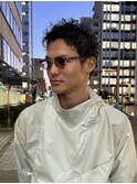 【名古屋丸の内】メンズスパイキーショートピンパーマ大人メンズ