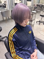 キング 高槻(K!ng) 縮毛矯正髪質改善ハイライトレイヤーカット枚方美容室エクステ