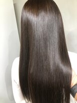 ジーナ 船橋(Zina) 髪質改善*ロングレイヤーグレーベージュ*美髪【Zina船橋】