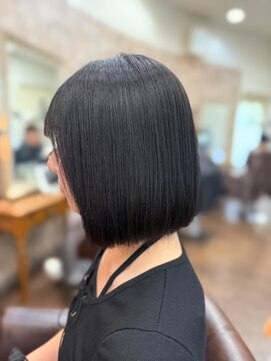 ヘアー クリアー 牟礼本店(hair clear) 極ツヤショートボブ