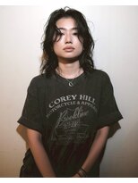 シー クルー 渋谷(C crew) 癖を活かしたレイヤースタイル
