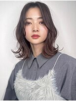 プランツヘアー 高宮店(Plants hair)&nbsp;デジタルパーマ　ミディアムスタイル