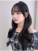 【RINA】アイドル風シースルーバング×ゆるレイヤーカット