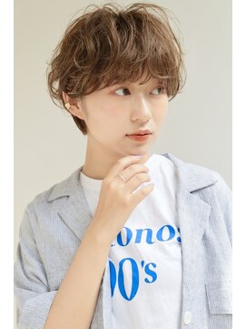 ロンド 銀座(Lond) 【成田】ショート/ハイライトカラー/白髪ぼかし/ブリーチ/銀座16