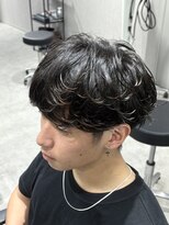 テクト バイアッシュ 吉祥寺店(Tect by Ash)&nbsp;刈り上げシャドウパーマシャドウバング緩め無造作