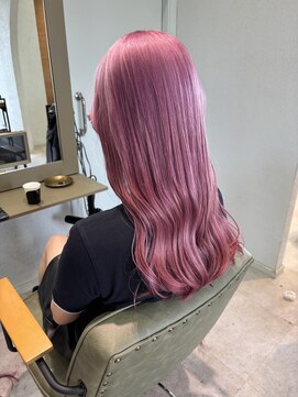 コード 四条河原町駅店(CHORD) ピンク/京都河原町/ハイトーン/ブリーチ/秋カラー