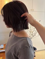 ライン(LINE)&nbsp;レイヤーボブ/ボブ/カシスカラー/バイカルテ