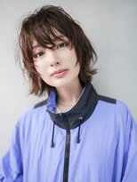 ギークス(GEEKS)&nbsp;【GEEKS渋谷】ボブウルフ/レイヤーボブ/ショコラピンク/冬カラー