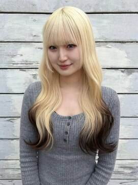 ブームボックス(BOOMBOX) 個性の出るブロンド＋エンドカラー