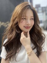 ミンクスリッカ 表参道(MINX RICCa) IMINX RICCa-ミンクスリッカー】ロングレイヤーウェーブ