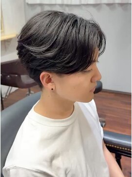 リ メイロ(Re.Meiro) フェザーパーマ【メンズ/パーマ/眉毛/沖縄市/美里】