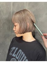 ペニー(PENNY) ボブ×ミルクティーベージュ