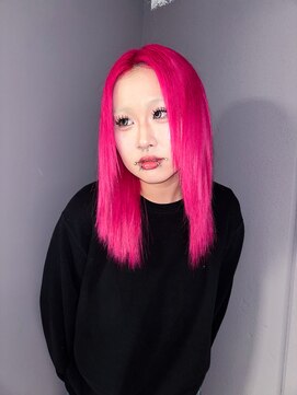 ロテサカエ(Lote.Sakae) 着物ヘア/大人ガーリー/ダークアッシュ/似合わせカット/栄