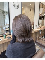 ピークス(PEAKS)&nbsp;レイヤーボブで抜け感あるスタイルに