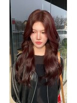 コルバース(COL BIRTH) 【yui担当】ブリーチなしレッドブラウン/ボルドー