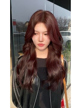 コルバース(COL BIRTH) 【yui担当】ブリーチなしレッドブラウン/ボルドー