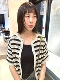 【表参道sheta中澤】ハッシュカットイメチェンフルバング