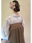 卒業式ヘアセット