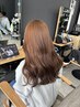 【ダメージレス×透明感◎】ブリーチなしダブルカラー ¥12000