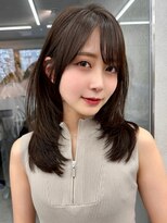 ハーツ 熊本(hearts.) 大人上品で柔らかな艶髪レイヤーカット