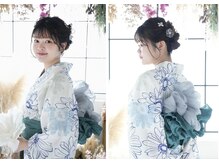 ベルグロー 原宿(BELLEGROW)の雰囲気（浴衣着付ヘアセットはお任せください♪）