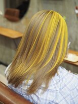 ノエル ヘアー アトリエ(Noele hair atelier)&nbsp;☆ミックスカラー・yellow☆