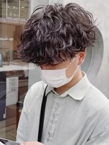 フィフス 大分(fifth)&nbsp;大分波巻きスパイラルパーマメンズカットラウンドマッシュゆるめ