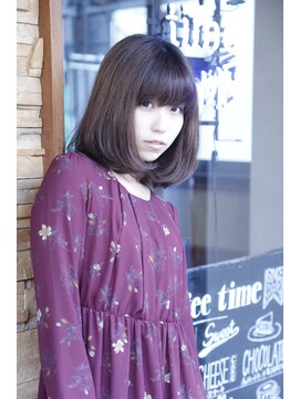 ヌーム 塚本店(NOOM) 乾かすだけでまとまる艶ボブ トロッと【ハニーヘア】