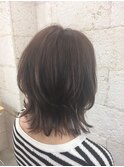 レイヤーボブ。ウルフ。外ハネ。