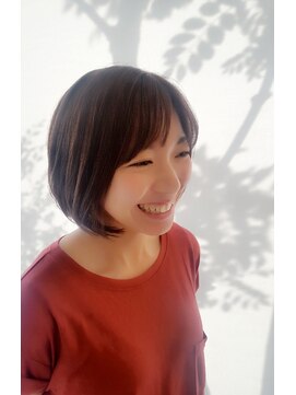 ヘアーヴィーヴル 松茂店(Hair BIVRE) 《BIVRE玉木》前下がりショートボブ
