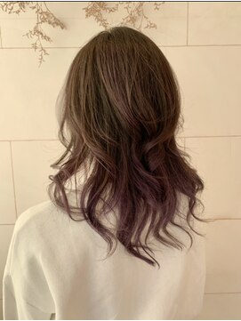 アッシュ 亀戸東口店(Ash) ウルフレイヤー　インナーパープル