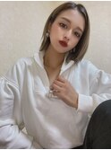 ハイトーンボブ×ミルクティーベージュ 担当マサキ