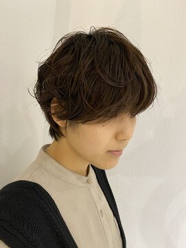 ゴーズゴードットビー 吉祥寺(go s go .b) ゆるふわ ほつれショートパーマ