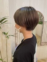 シュガー ヘアアンドネイル 仙台(SUGAR)&nbsp;【SUGAR】大人可愛い◎マニッシュワンサイドショートマッシュ