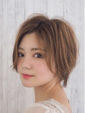 リアイス(Re:ICE) ミニウルフ/くすみブルー/流れるレイヤー/インナーハイライト