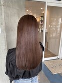 ロングヘアー/似合わせカット/ショコラブラウン/髪質改善