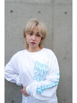 セシルヘアー 神戸元町店(Cecil hair)&nbsp;ウルフレイヤー/ミディアムウルフ/ハイトーン