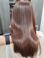 フォンズ(FONS)&nbsp;ブリーチなしラベンダーベージュ　髪質改善 酸熱トリートメント