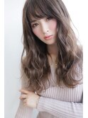 無造作/ふんわりロング【髪質改善/インナーカラー/ハイライト】