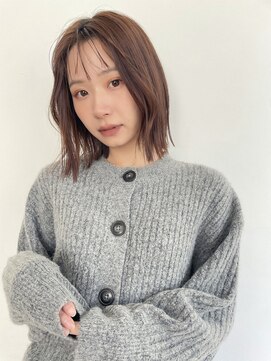 バイオレット ナゴヤ(Violet Nagoya) ぱつっとボブ×シースルーバングでおしゃれhair♪