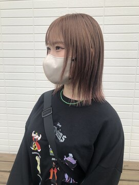 ビスクヘアデザイン(bisq hair design) ピンクベージュ