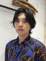 ボコカ(bococa)&nbsp;ウルフパーマ/ゆるパーマ/センターパート