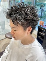 ファースト 仙台店(first) 仙台メンズカット スパイキーショート ツイストスパイラル