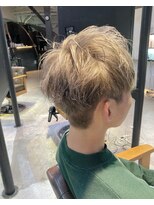 ブルック アーク 春日部店(brook ark)&nbsp;メンズショート/シルバー系グレージュ/サロンスタイル