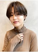クールショート20代30代40代50代小顔ショートボブベリーショート