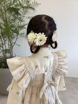 エヌツー(N2)&nbsp;二つ輪っか三つ編み