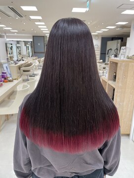 ケンジ 平塚ラスカ店(KENJE) 裾カラー／ツヤカラー／透明感カラー／湘南／平塚